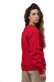 Felpa Girocollo Donna 300 GSM Premium – Cotone 100% Essential LS-6000 da Donna - Lauro Sport