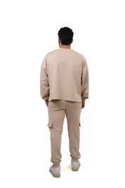 Felpa Oversize Uomo Cotone 300 gsm Boxy – Cotone Premium LS-SU156 Uomo - Lauro Sport