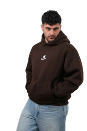Felpa con Cappuccio Oversize Uomo 300 GSM – Hoodie Boxy LS-YU3088 - Lauro Sport