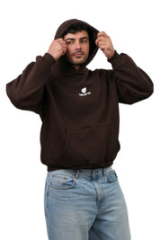 Felpa con Cappuccio Oversize Uomo 300 GSM – Hoodie Boxy LS-YU3088 - Lauro Sport
