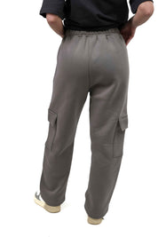 Pantaloni Donna Cargo Oversize in Felpa con Tasche Laterali LS-YU0907 - Lauro Sport