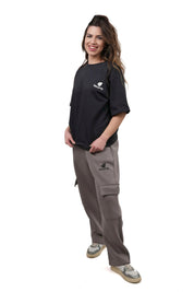 T-shirt Donna Oversize 210 GSM in Cotone Premium - LS-YU1111 - Lauro Sport