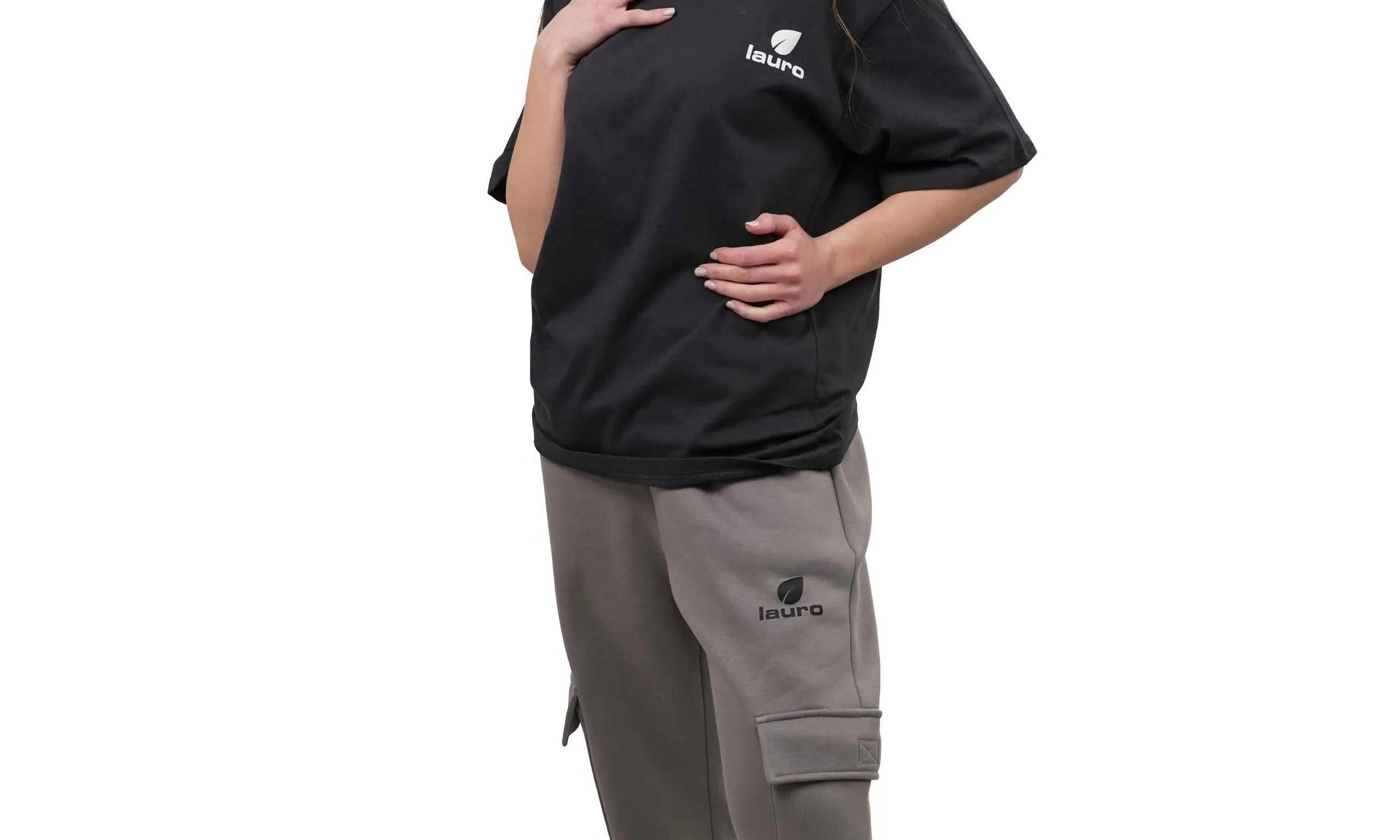 T-shirt Donna Oversize 210 GSM in Cotone Premium - LS-YU1111 - Lauro Sport