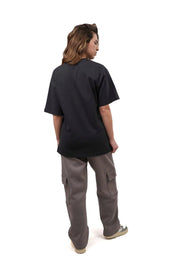 T-shirt Donna Oversize 210 GSM in Cotone Premium - LS-YU1111 - Lauro Sport