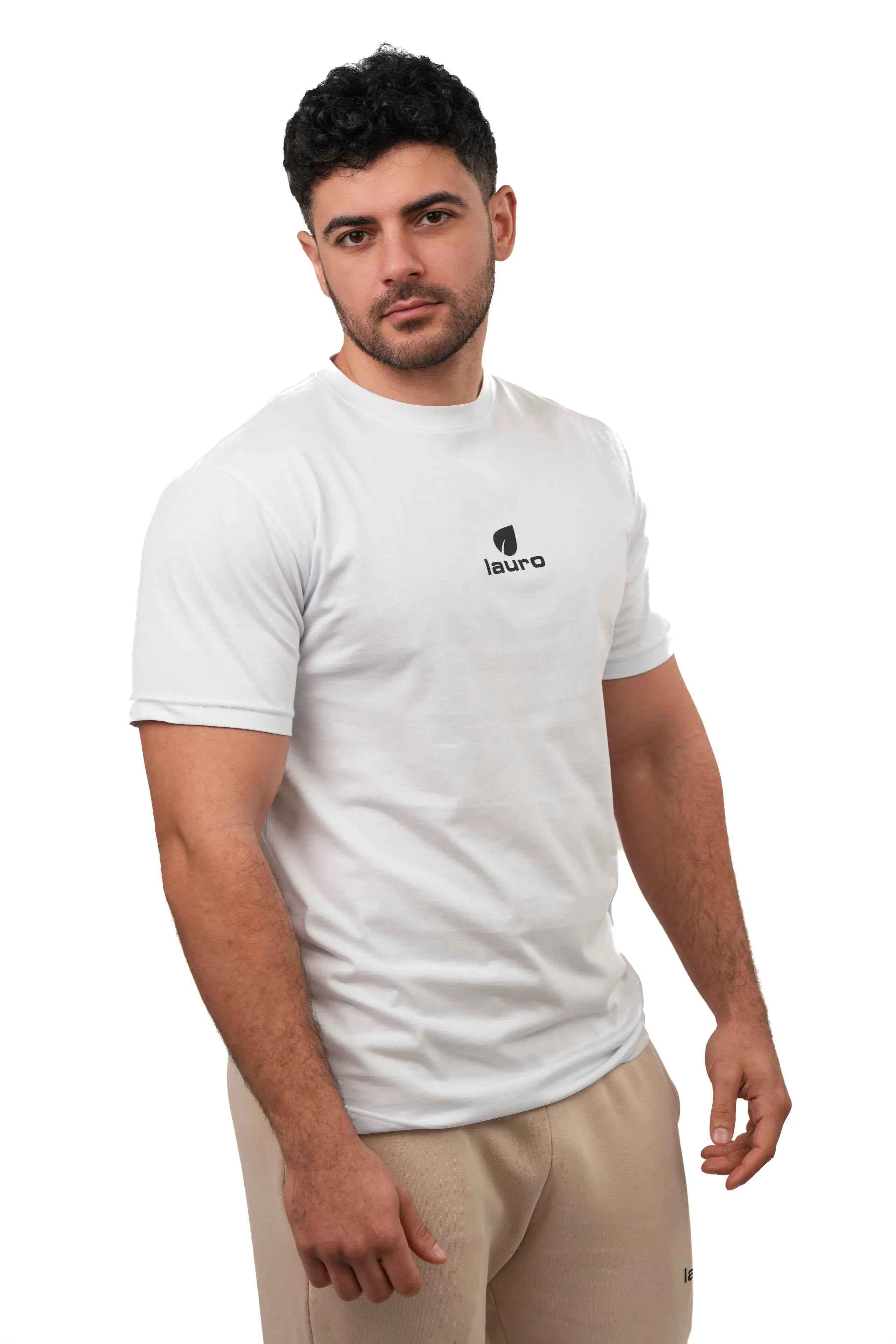 T-shirt Uomo Basic Cotone 180 GSM Regular Fit – Modello LS-2103 - Lauro Sport