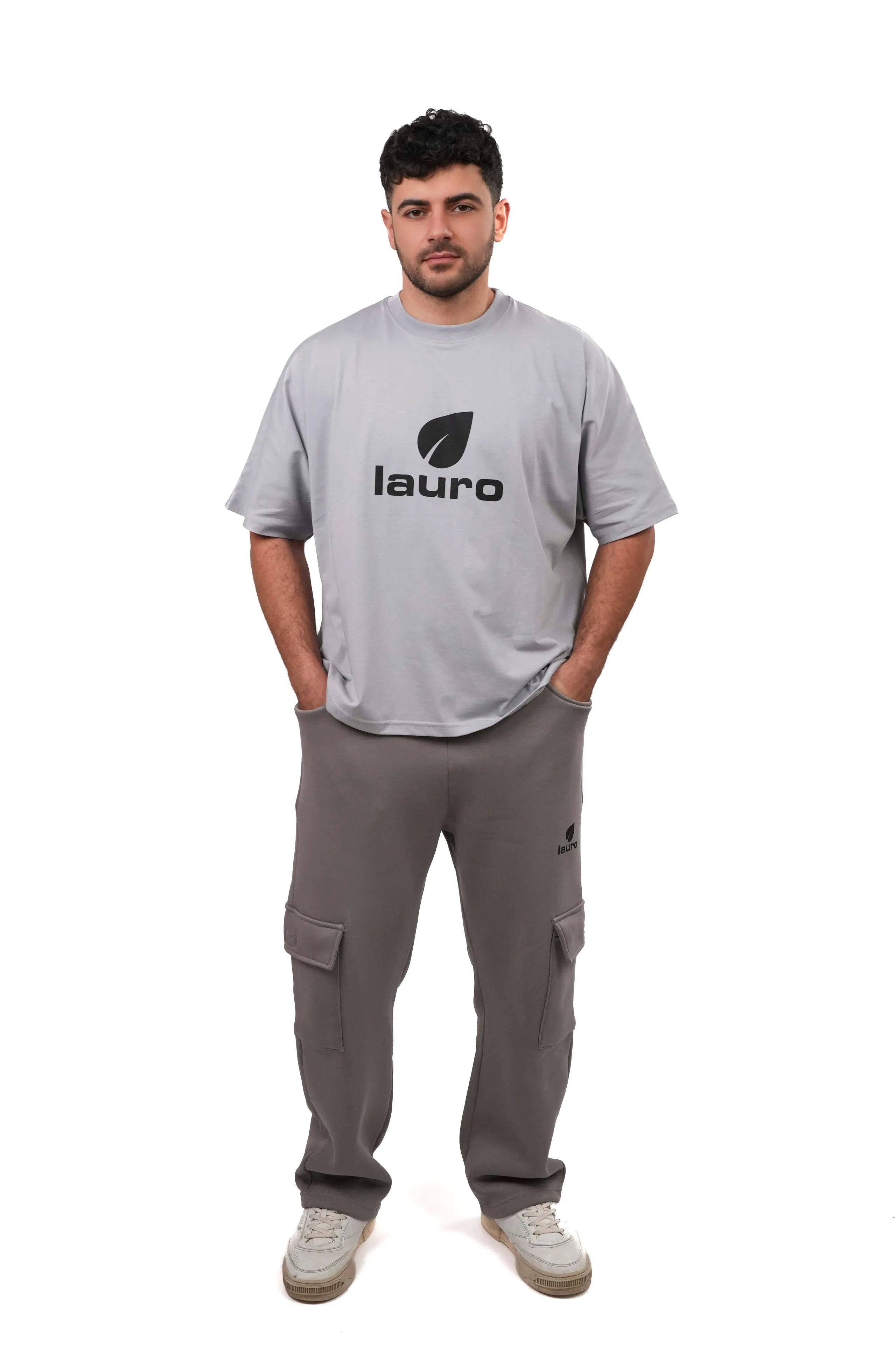 T-shirt Uomo Boxy Fit Cotone 100% Senza Cuciture LS-LU21041 - Lauro Sport