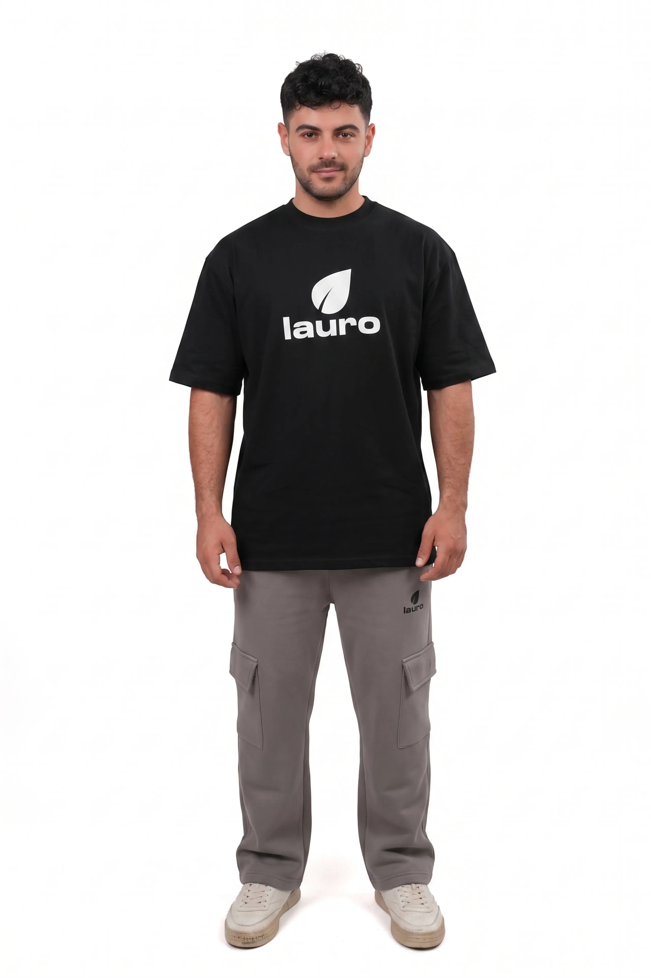 T-shirt Uomo Oversize Cotone Premium 210 GSM - LS-YU1111 - Lauro Sport
