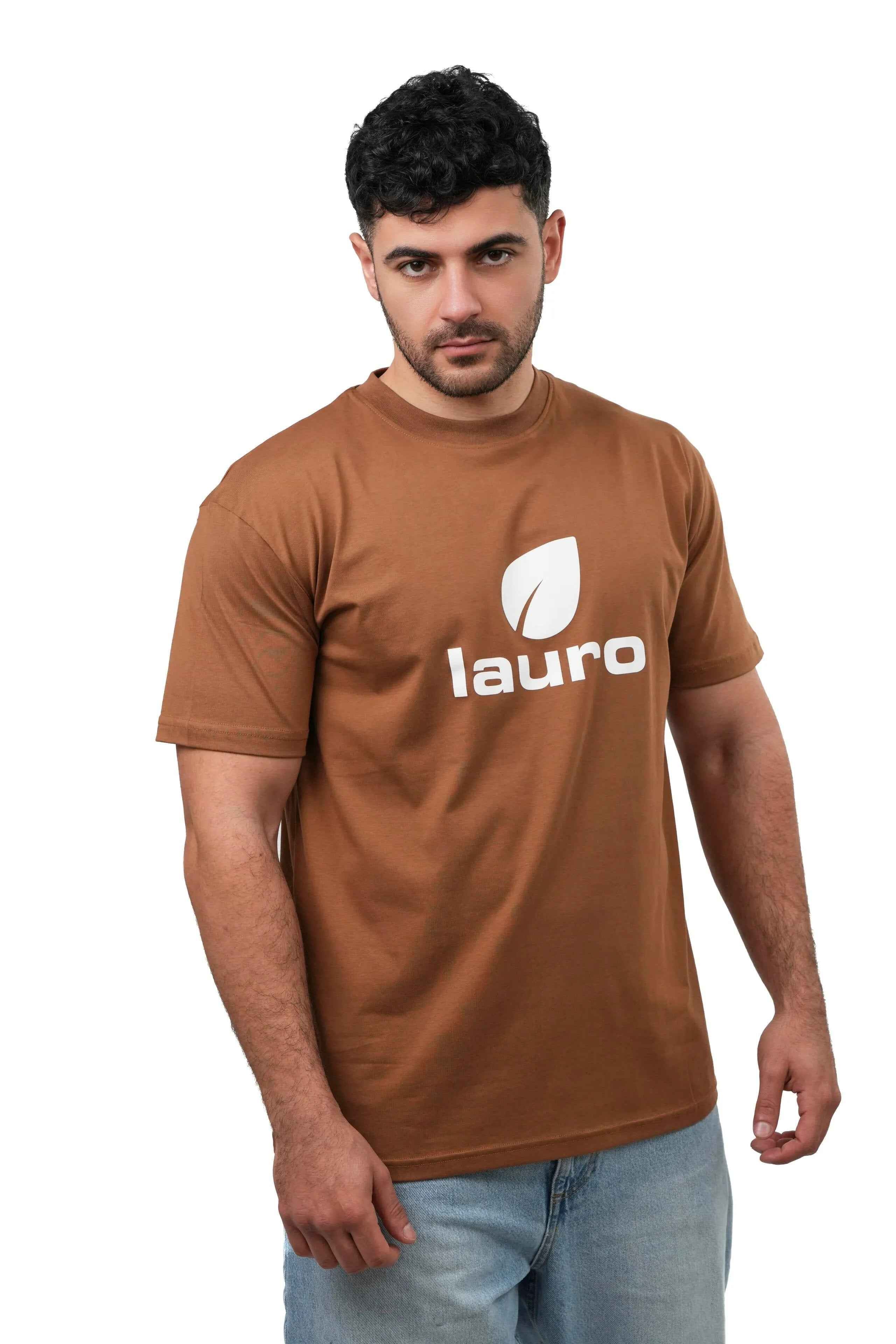 T-shirt Uomo Oversize Comfort 100% Cotone 180 GSM – LS-LU2602 - Lauro Sport